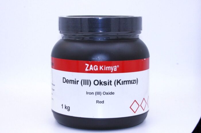 DEMİR III OKSİT KIRMIZI CHEM PURE – 1 KG